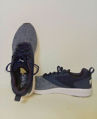 Zapatillas Puma NRGY Cornet - Azul Gris