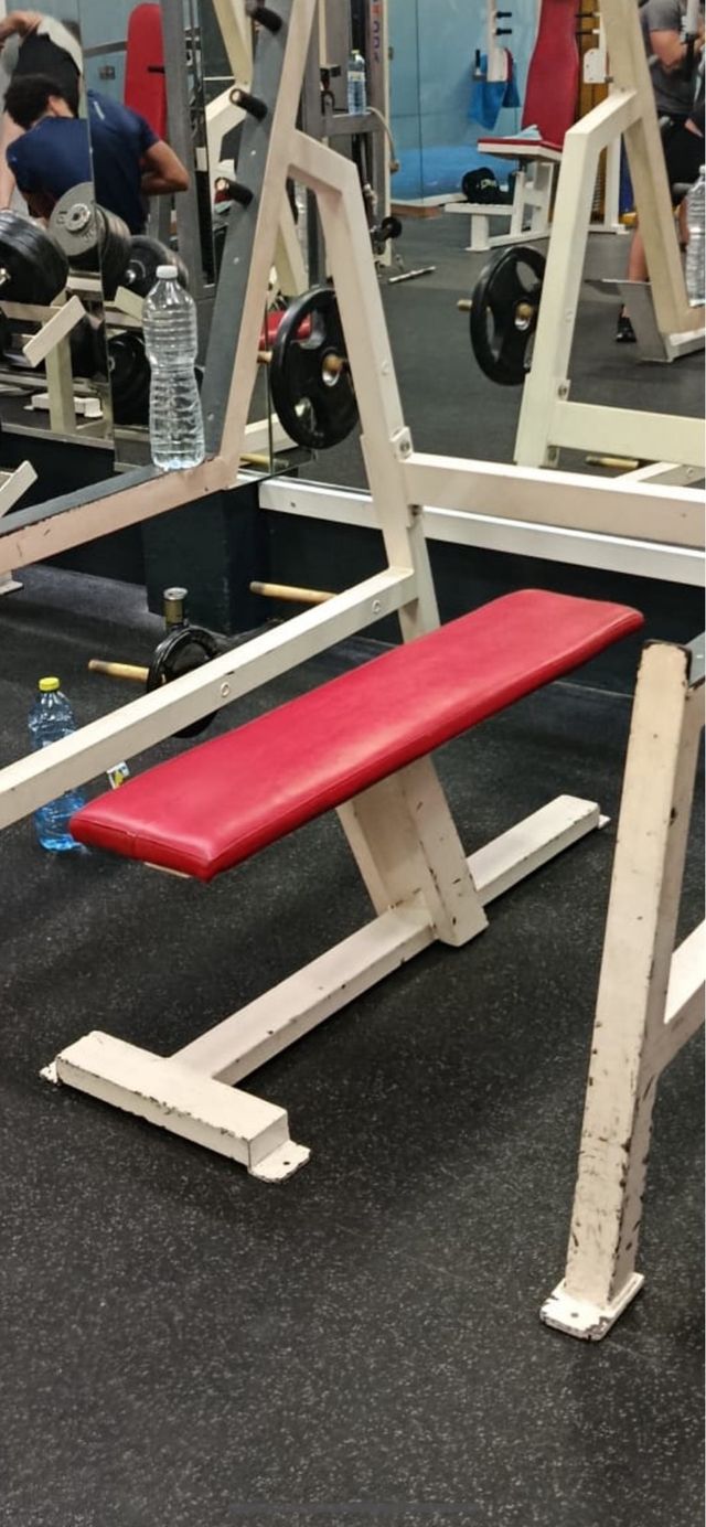 Banco da palestra professionale piatto