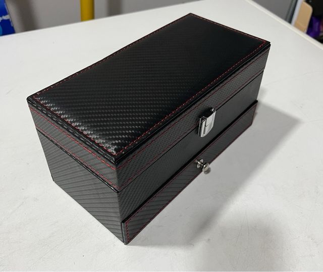 Estuche 4 relojes + joyero