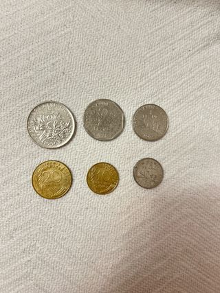 Monedas Francesas antiguas 