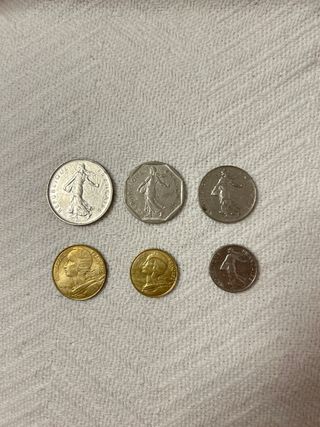 Monedas Francesas antiguas 