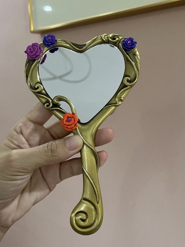 Espejo barbie castillo de diamante disney princesa