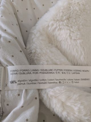 Saco bebé Zara - beige