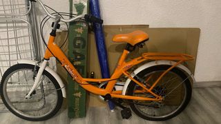 Bicicleta niña 20" naranja