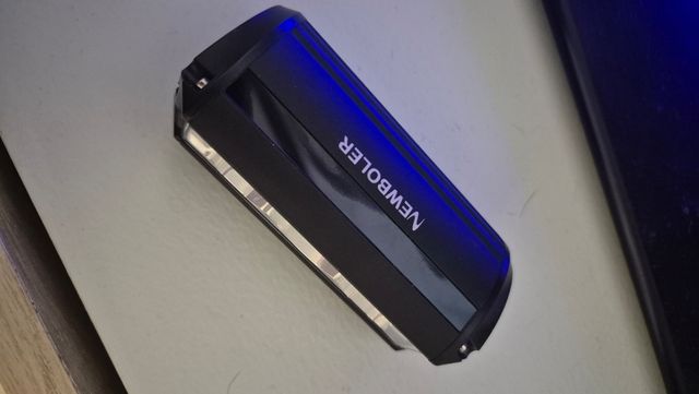 Faro luz LED USB bicicleta.