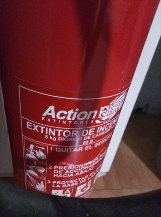 Extintor Incendios 5kg CO2