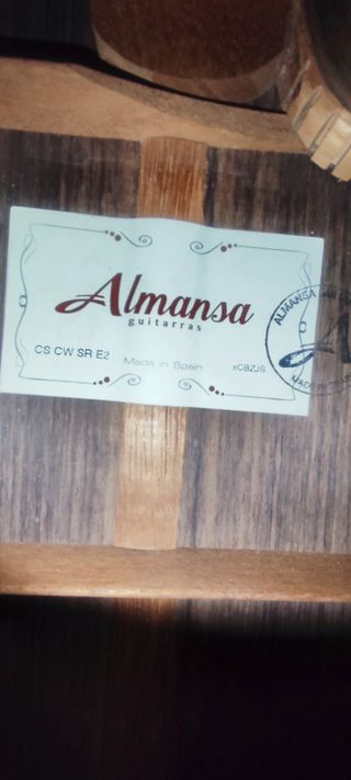 Guitarra clásica Almansa
