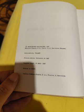 Libro firmado La última aventura