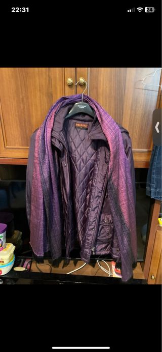 Giacca invernale viola tg XL