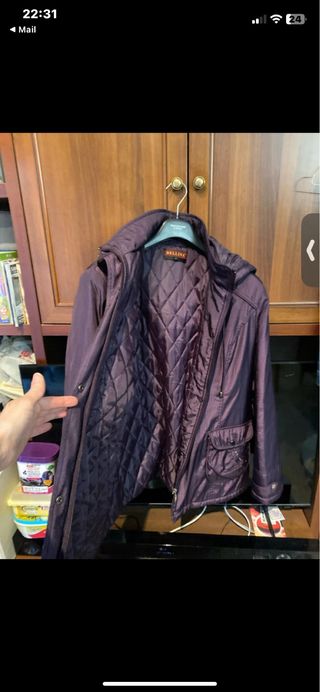 Giacca invernale viola tg XL