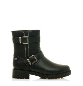 Botines Mustang negros, talla 39