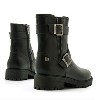 Botines Mustang negros, talla 39