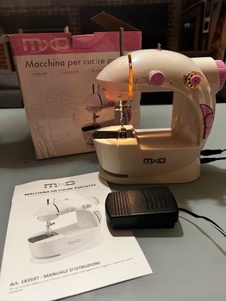 Macchina da cucire MXd portatile