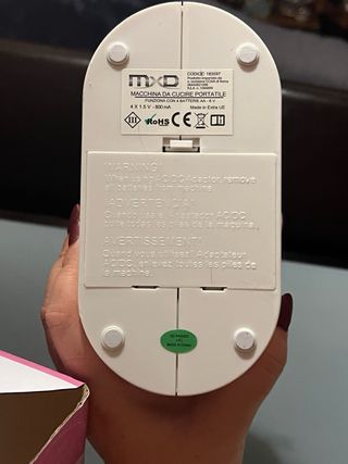 Macchina da cucire MXd portatile