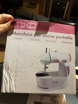 Macchina da cucire MXd portatile
