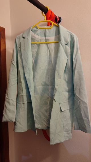 Chaqueta azul claro talla S
