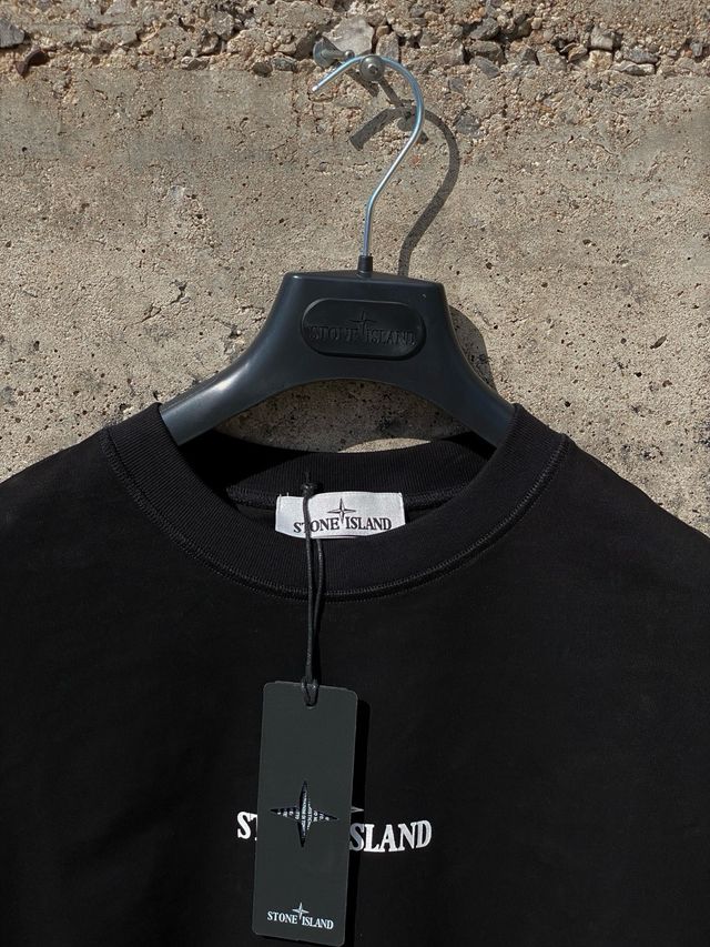 “UNICO” Camiseta de Stone Island negra Talla - M