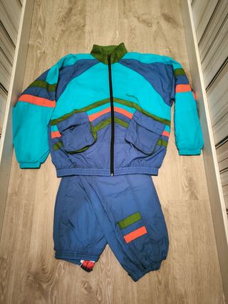 Chándal Reebok vintage azul turquesa