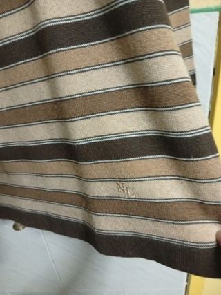 Jersey rayas NAULOVER marrón