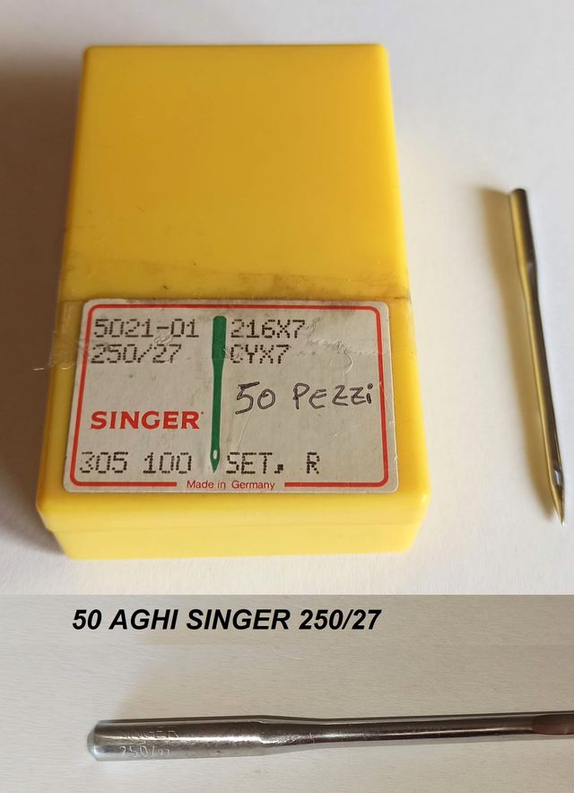 50 Aghi Singer 250/27 - 216x7