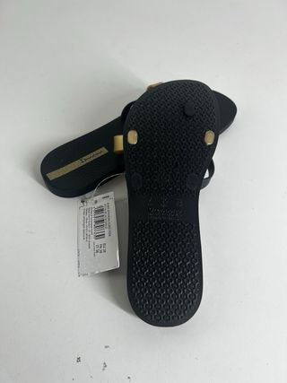 Chanclas Ipanema - Negras y Doradas