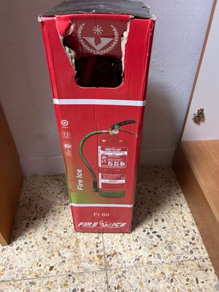 Extintor Incendios Fire Ice FI 60 para uso casa