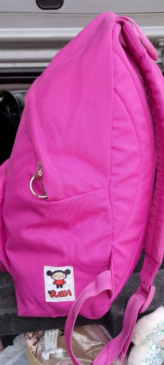 Zaino Pucca Seven Funny Love Rosa-Fuxia 