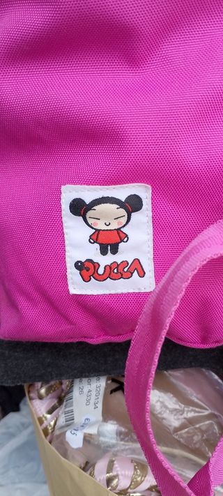 Zaino Pucca Seven Funny Love Rosa-Fuxia 