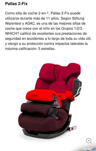 Silla coche Cybex Pallas