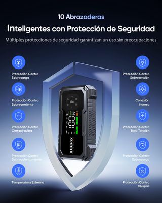 Arrancador de coche y compresor de aire NUEVO