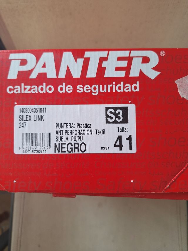 Botas de seguridad