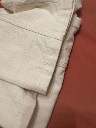 Pantalones Lino Beige