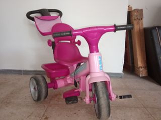 Triciclo Feber infantil rosa
