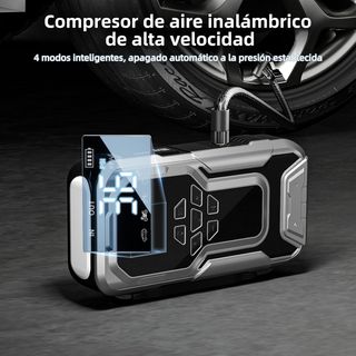 Arrancador de Batería 6000A con Compresor NUEVO