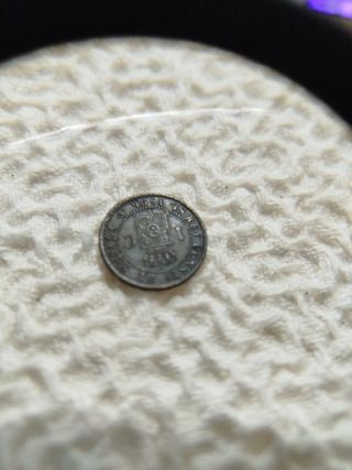 Moneda antigua un cèntimo,1906,Alfonso Xlll
