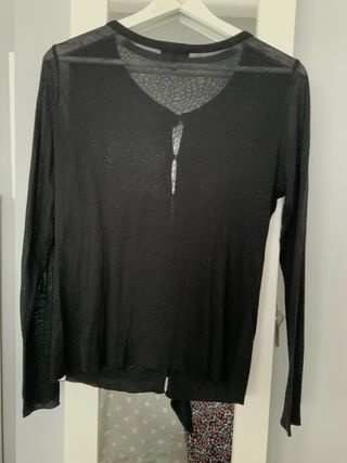 Chaqueta negra Massimo Dutti S