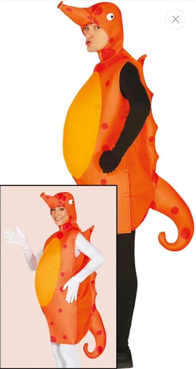 Disfraz caballito de mar - Talla L
