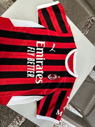 Camiseta AC Milan Puma 2024 - Roja y Negra