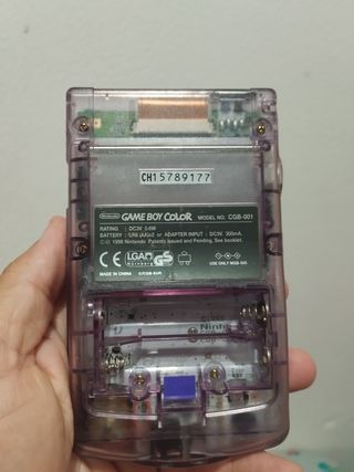 Game Boy Color Transparente