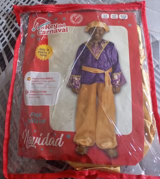 Disfraz Baltasar Reyes Magos Niño