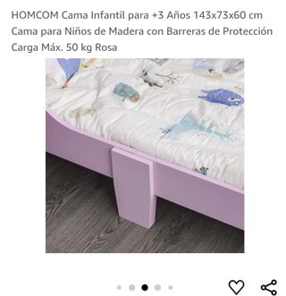 Cama infantil HOMCOM +3 años