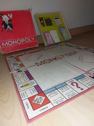 JUEGOS DE MESA - Monopoly - Borras - 1961 Vintage