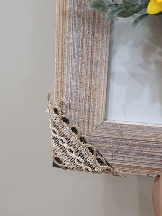 Quadro fiori artificiali 3D misure 33 cm x 28 cm