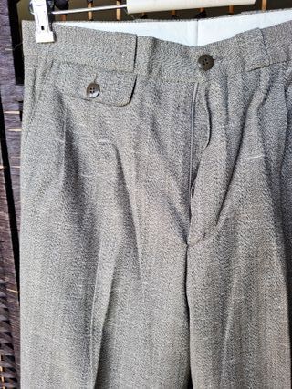 Pantalón marrón jaspeado