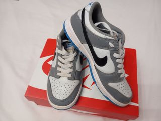 Nike Dunk Low Gs- Zapatillas Grises talla 38
