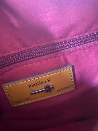 Riñonera granate Martina K - Tachuelas