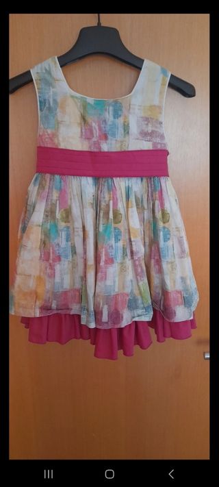 Vestido niña multicolor - fiesta
