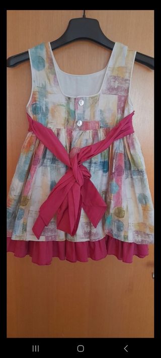 Vestido niña multicolor - fiesta
