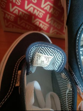 Vans Authentic 35 Nuevas Azul Marino Vintage 90s 