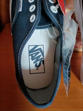 Vans Authentic 35 Nuevas Azul Marino Vintage 90s 